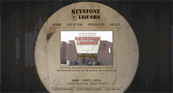 Desktop Screenshot of keystoneliquor.com